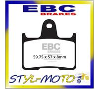 Fa254 Organic Rear Brake Pads Ebc Suzuki Gsf 650 S Bandit 2005-2006