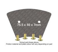 FA26 EBC BRAKE PAD SET