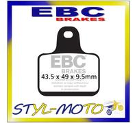 Ebc Fa435/4hh Double-h Sportbike Sintered Brake Pads Clear