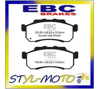Fa477tt Sintered Front Right Brake Pads Ebc Honda Muv 700 Big Red 2009