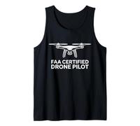 FAA Certified Drone Pilot Shirt Drone Operator Tee Tank Top