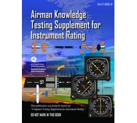 FAA-CT-8080-3F Airman Knowledge Testing Supplement for Instrument Rating - Jun. 2017