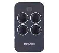FAAC 4-Button Remote Control Black Original 433MHz RC