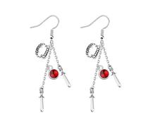 FAADBUK Astarion Earrings - The Pale Elf High Elf Gift for BG3 Fans and Video Game Lovers, S, Stainless Steel, no