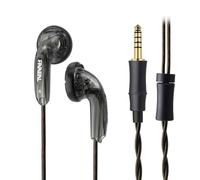 FAAEAL Snow-Lotus Earphone SPC Version,64ohms Balanced Natural Smooth Rich Vocal Details Music Flat-Head Earbuds,15.4mm Dynamic PET Diaphragm IEM,3.5mm/4.4mm Optional Headphone (Gray 4.4mm)
