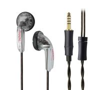 FAAEAL Snow-Lotus Earphone SPC Version,64ohms Balanced Natural Smooth Rich Vocal Details Music Flat-Head Earbuds,15.4mm Dynamic PET Diaphragm IEM,3.5mm/4.4mm Optional Headphone (Transparent 4.4mm)