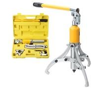 Faankiton 5 Tonnes Hydraulic Gear Puller, Wheel Bearing Pulling Separator, 3 in 1 Pump Oil Tube Drawing Machine, Hydraulic Puller Kit, 2 or 3 Jaws Pulling Separator, Hydraulic Puller Separator Tool