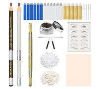 Faat3 Coi4 Microblading Kit, Microblading Supplies with Microblade Kit Eyebrow Pen Micro Blading Eyebrows Kits Eyebrow Mapping Kit for Beginners & Artist