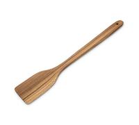 FAAY 18" Teak Large Wooden Spoon Spatula, Heavy Duty Cajun Stir Paddle for Cooking in Big Pot, Handcrafted from Healthy - High Moist Resistance Wood for Crab