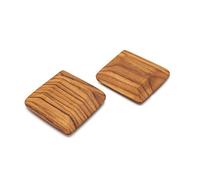 FAAY 2 Packs Gadget Scrapers, Dishwashing Scrub for Cleans Kitchen Pans, Pots, Dishes, Bowls, and Plates Removes Food Effectively Without Scratching. - Handmade from High Moist Resistance Teak Wood