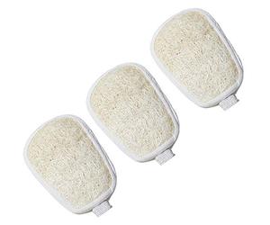 FAAY Loofah Sponge Refill for Back Scrubber on Stick, 3 Packs