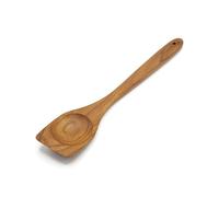 FAAY Right Hand Chopper, Wooden Spoon - Spatula, Break Up Ground Beef Utensils Made from High Moist Resistance Teak Wood for Non Stick Cookware. (Right Hand Chopper)