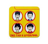 Fab 4 Yellow Submarine Portholes Coaster