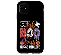 Fab Boo Lous Nurse Midwife Boo Ghost Pumpkin Halloween Case for iPhone 11