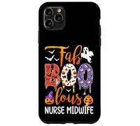 Fab Boo Lous Nurse Midwife Boo Ghost Pumpkin Halloween Case for iPhone 11 Pro Max