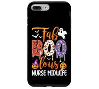 Fab Boo Lous Nurse Midwife Boo Ghost Pumpkin Halloween Case for iPhone 7 Plus/8 Plus