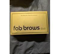Fab Brows Duo Eyebrow Kit - Dark/Chocolate Brownw RRP £20