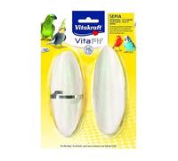 Fab Finches 2 Pcs Cuttlefish for Birds, Natural Cuttlefish Bone for Reptiles Tortoises Snails