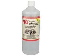 Fab Finches F10 Reptile Ready to Use Disinfectant 1 Litre REFILL Terrariums Pet Cleaner