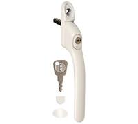 Fab & Fix Connoisseur Inline Locking Espag Window Handle (White)