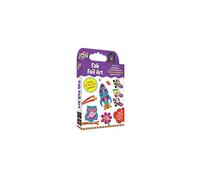 Galt Fab Foil Art - Creative Craft Kits for Kids and Childrens Fun Foil Art Activity Set for Girls and Boys - Includes Guide Book, 25 Colourful Foil Sheets and 8 Sparkly Pictures - Age 6 Years Plus