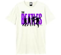 Fab Four The Beatles Logo T-Shirt Amplified White S