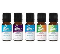 Fab Fragrance Oil Pack Five 10ml Bottles 100% Pure Uncut, Suitable for Making Candles and Soaps