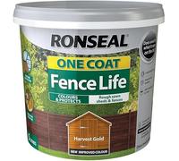 Fab Int Products One Coat Fence Life Harvest Gold Fence Coat, 5L