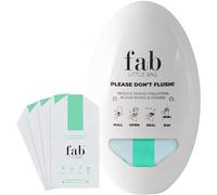 Fab Little Bag Sanitary Disposal Bag Dispenser, Wall Mounted Unit + Refill Pack - Hygienic Sanitary Bags for Tampons - Public Toilets, Gyms, Offices, Hotels (1 x Dispenser, 100 Refill Bags)