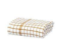 FAB-ON UK Terry Tea Towels 100% Egyptian Cotton Flour Sack Waffle Weave Wonder Dry Super Soft and Absorbent Kitchen Cloths, Dish Cleaning Sand Bar Towel - 65x45 cm