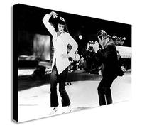 FAB Pulp Fiction - Dance Twist Contest - Canvas Wall Art Print. Various Sizes (A3 16x12 inches)