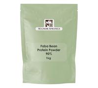 Faba Bean Protein Powder 90% - 1kg by Manor Springs, Vegan, Natural, Unflavoured