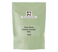 Faba Bean Protein Powder 90% - 250g by Manor Springs, Vegan, Natural, Unflavoured