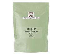 Faba Bean Protein Powder 90% - 500g by Manor Springs, Vegan, Natural, Unflavoured