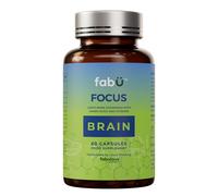 fabÃ¼ Focus Brain - 60 Capsules - Best Before Date is 31st July 2026