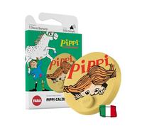 FABA Pippi Longstocking Singing Disc - Stories and Sound Tales for Boys and Girls 5-10 Years - Audible with Stories and FABA+, Educational Game Italian Version