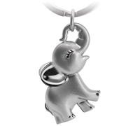 FABACH Jumbo Elephant Keyring - Cute Lucky Charm for Women - Pendant for Best Friend - Gift for Elephant Lovers, Silver, Standard Size
