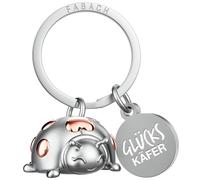 FABACH Ladybird Keyring Lucky Charm Marie - Ladybird Lucky Charm Good Luck - Lucky Charm Car - Gift Good Luck, Rose Gold, 1, Modern
