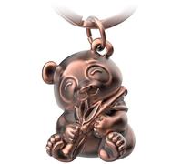 FABACH Panda Bear Key Ring Tao - Cute Panda Bear Lucky Charm for Women - Bear Keyring for Best Friend - Key Ring Panda Gift for Bear Lovers, Antique rose gold., 1, Modern
