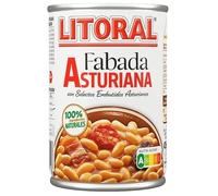 Fabada Asturiana Litoral Spanish bean stew with chorizo & blood sausage ready to eat, 420gr 1 can