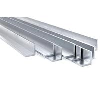 Fabal Aluminium ANGLE Bar 2M - 90° Equal Corner, Mill Finish, MULTIPLE SIZES (50mm x 50mm x 2mm), 2 METRE, 6063-T6 Aluminium - High-Grade, Rust-Resistant, DIY & Framing Use, LENGTH: 2000 mm (2 m)