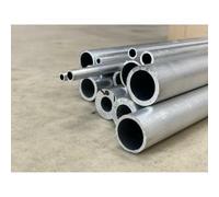 FABAL Aluminium Round Tube Ø16mm (Dia) x 1.5mm Wall Thickness Mill Finish 6063-T6 High-Grade Rust-Resistan DIY & Framing Use Hollow Pipe for Fabrication & Support Structures Length: 300 mm (30 cm)