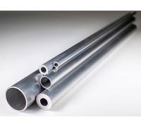 Fabal Aluminium Round Tube, 1M - Ø30mm (Dia) x 2.5mm Wall Thickness-1 METRE, 6063-T6 Alloy Mill Finish- Lightweight & Corrosion-Resistant, Ideal for DIY, Frameworks & Fabrication- LENGTH: 1000mm (1m)