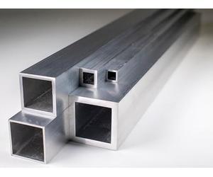 FABAL Aluminium Square Tube Box Section 25mm x 25mm x 2mm Premium Alloy Corrosion-Resistant Smooth Finish Hollow Profile for DIY, Frames & Brackets Length: 1000 mm (1 m)