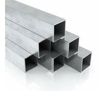 FABAL Aluminium Square Tube Box Section 40 mm x 40 mm x 2 mm - 6063-T6 Alloy, Mill Finish - Durable, Lightweight & Rust-Resistant - For DIY, Frames, Fabrication - LENGTH: 900mm (0.9m)