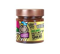 Fabalous Organic Chocolate Spread (Hazelnut & Cocoa Spread) Vegan, Dairy Free, No Palm Oil, Less Sugar, More Protein 200g (Pack of 4)