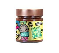 Fabalous Organic Crunchy Chocolate Spread (Hazelnut & Cocoa Spread) Vegan, Dairy Free, No Palm Oil, Less Sugar, More Protein 200g (Pack of 4)