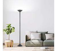 Fabas Luce LED floor lamp Tratto, anthracite, metal, CCT, dimmable