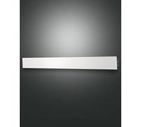 Fabas Luce Lotus LED wall light, white, 93 cm long