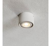 Fabas Luce Pivotable head - Anzio LED downlight, white